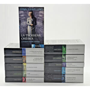 Lot of 11 French Fantasy Books – Lynn Flewelling / David Eddings / Robert Jordan